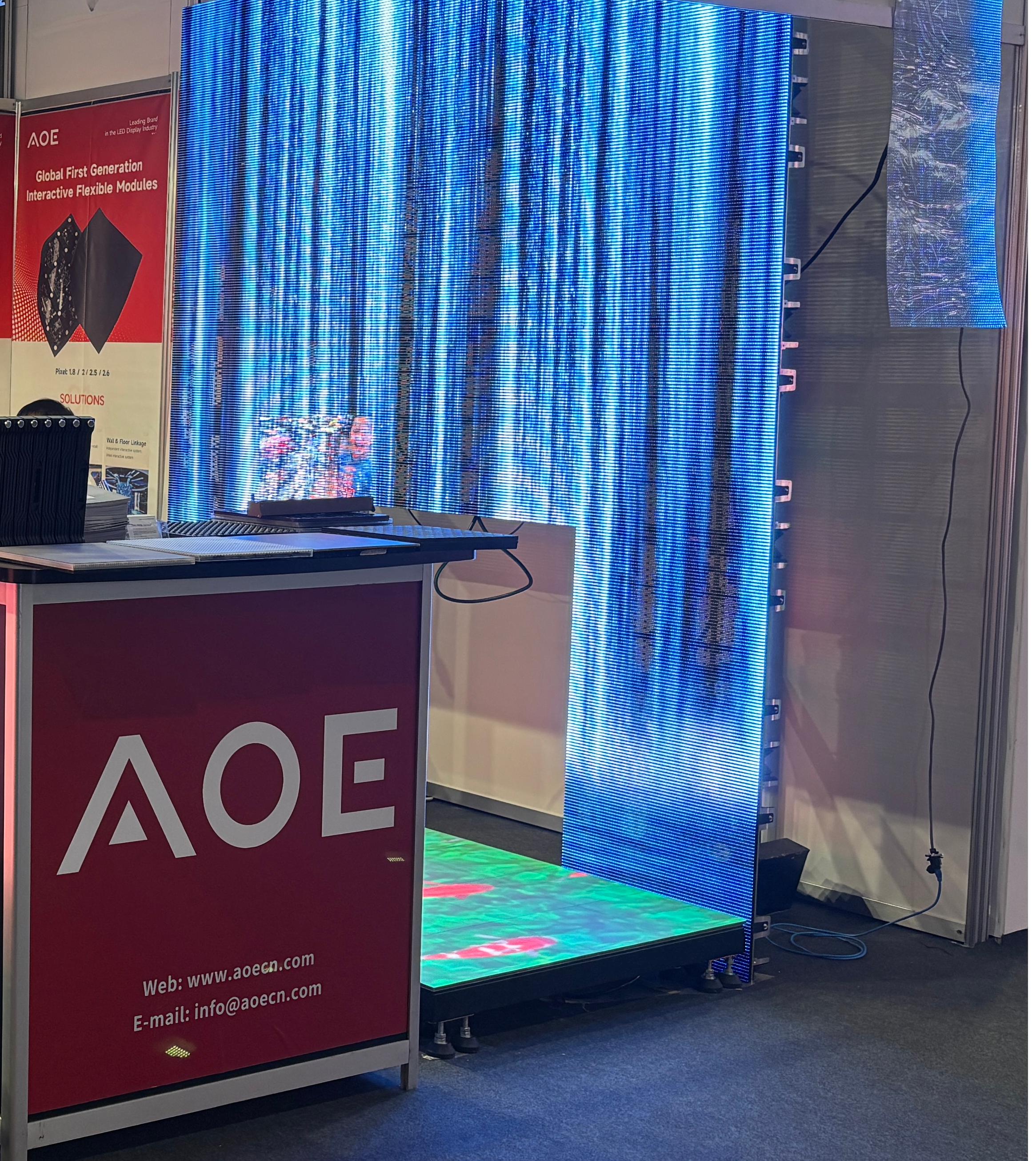 transparent led display